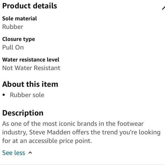 NWOT Steve Madden Quilted Boot(size 7) - Picture 7 of 7